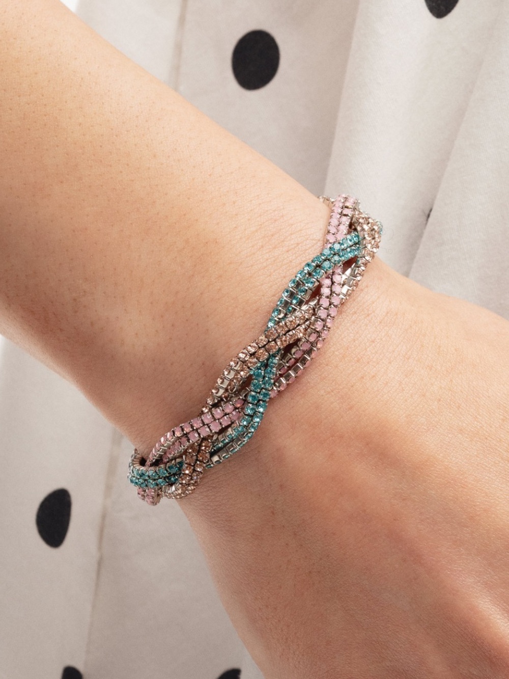 NWT Multi-colored stretchy bracelet